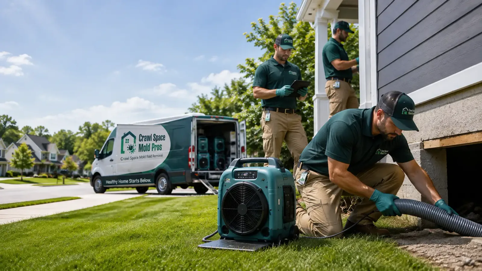 Crawl Space Mold Removal in Balaton, MN
